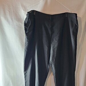 Haggar Polyester/Wool Men's Dress Pants 44 X 30